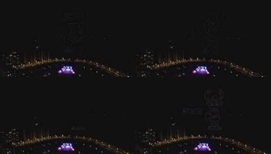 贵州台江高空百架无人机表演作画高清在线视频素材下载