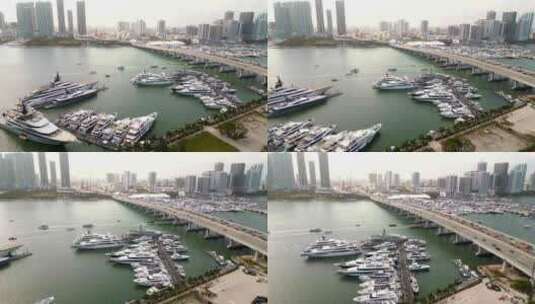 2023年2月迈阿密船展高清在线视频素材下载