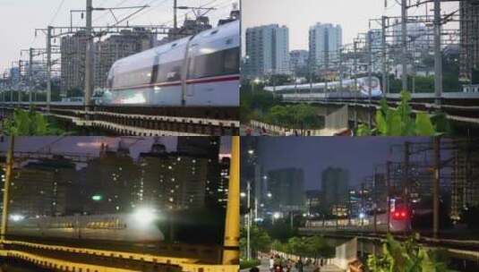 中国动车 中国高铁 复兴号高清在线视频素材下载