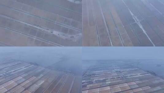 海南莺歌海盐场航拍空镜高清在线视频素材下载