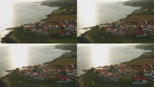 葡萄牙圣米格尔岛美丽风景高清在线视频素材下载