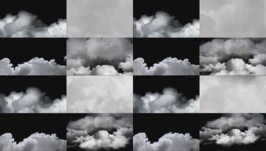 动态云雾云朵云彩云海高清AE视频素材下载