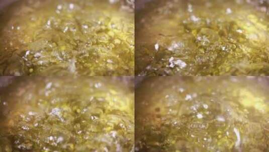 煮绿豆汤熬绿豆粥高清在线视频素材下载