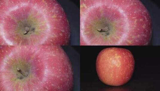 【镜头合集】水果苹果果核果蒂高清在线视频素材下载