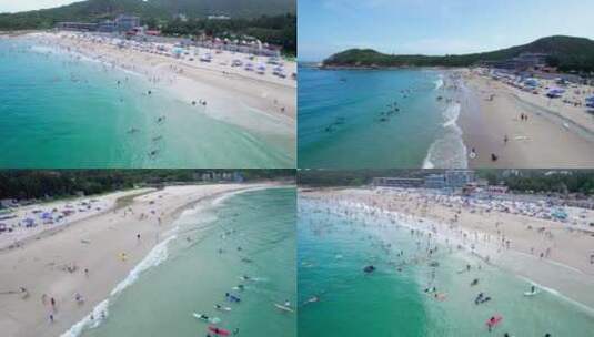 深圳海滩风光高清在线视频素材下载