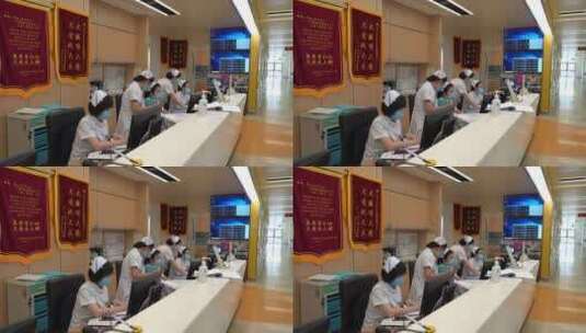 护士站 医院空景1高清在线视频素材下载