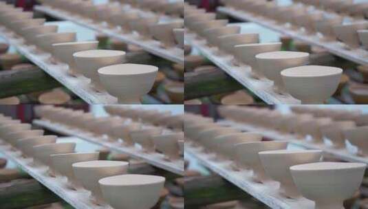 陶瓷泥坯高清在线视频素材下载