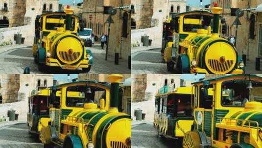 耶路撒冷老城街景高清在线视频素材下载