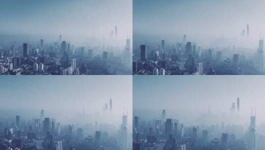 上海平流雾天高清在线视频素材下载