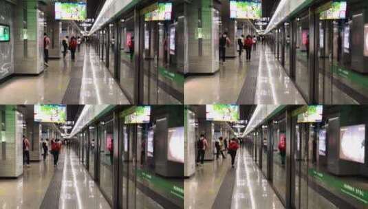 即将到站的地铁、城市轨道交通高清在线视频素材下载