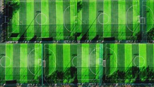 标准足球场高清在线视频素材下载