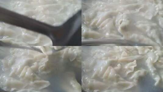 4K美味水饺饺子高清在线视频素材下载