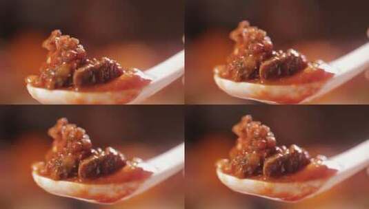 软烂番茄牛腩肉牛肉块 (2)高清在线视频素材下载