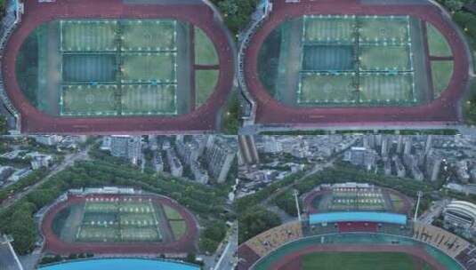 宁波CBD航拍空镜高清在线视频素材下载
