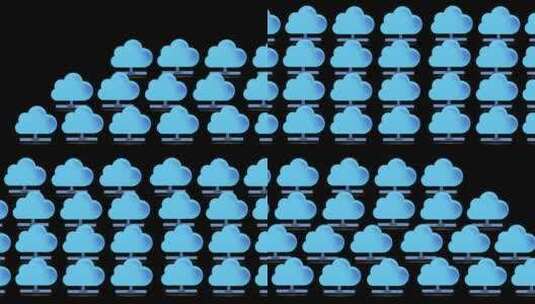 Cloud Loop图标高清在线视频素材下载