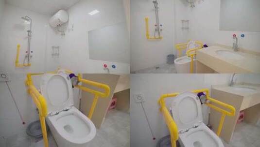 适老化改造厕所高清在线视频素材下载