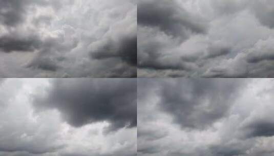 乌云 云层 云朵延迟摄影高清在线视频素材下载