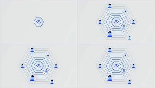 使用WiFi信号进行动画高清在线视频素材下载