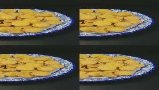 小圆饼零食高清在线视频素材下载