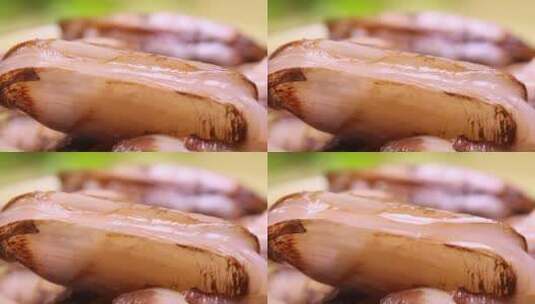 小人仙蛏子肉鲜活小海鲜高清在线视频素材下载