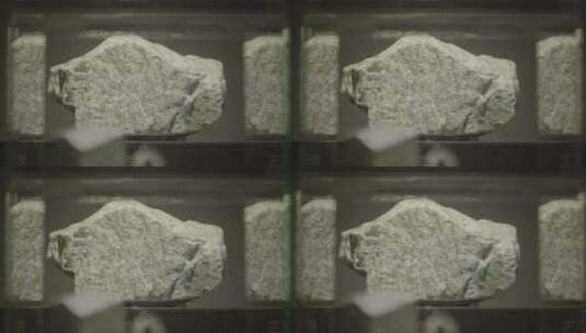 玉石博物馆玉石标本展示LOG高清在线视频素材下载