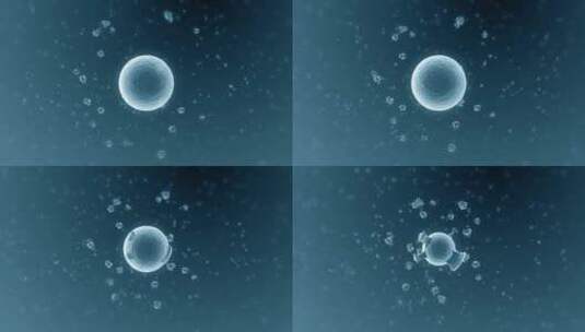 生物科技三维动画展示细胞变化22高清在线视频素材下载