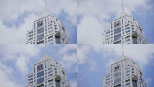 城市高楼大厦建筑高清在线视频素材下载