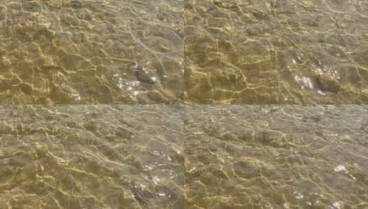 波光粼粼的湖水高清在线视频素材下载