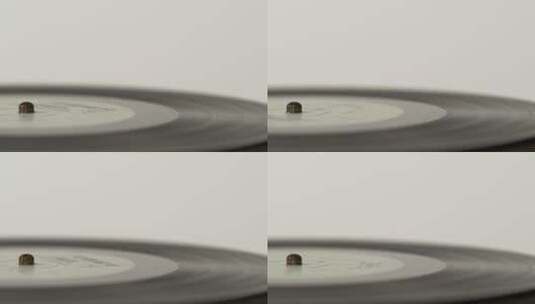 芬腾高速机1000fps之黑胶唱片高清在线视频素材下载