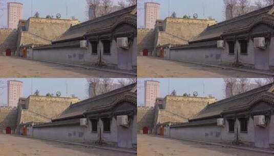 北京古观象台大范围延时摄影高清在线视频素材下载