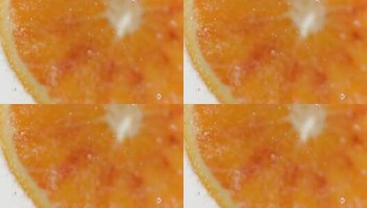 水果 橙子 柠檬 柚子 微距高清在线视频素材下载
