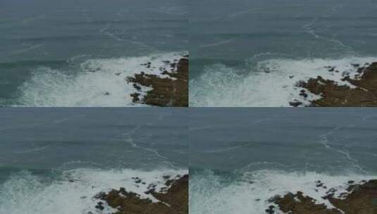 海洋海浪航拍高清在线视频素材下载