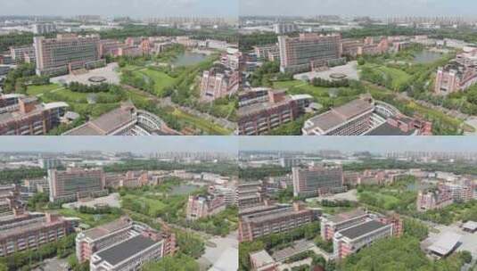 中国计量大学杭州下沙校区高清在线视频素材下载