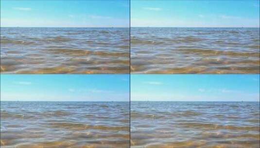 波光粼粼的海面 4K高清在线视频素材下载