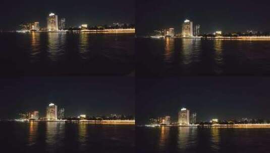 珠江夜景白鹅潭高清在线视频素材下载
