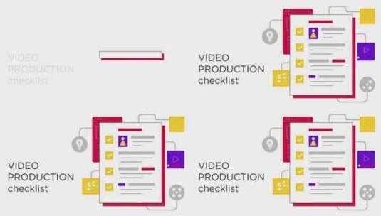 视频制作清单。2D。高清在线视频素材下载