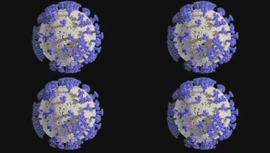 病毒、Cgi、Covid19、Covid高清在线视频素材下载