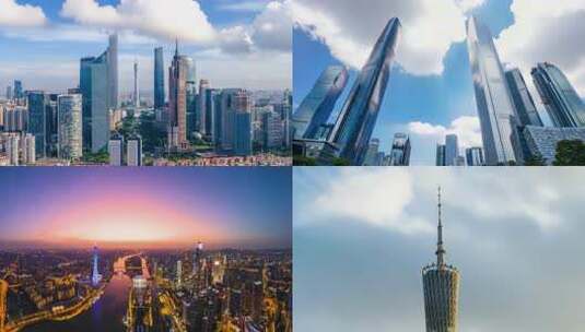 广州延时摄影高清在线视频素材下载