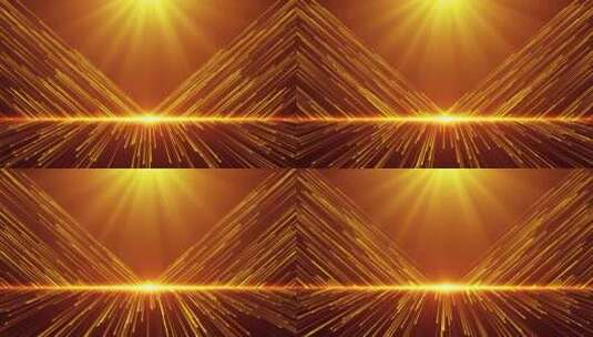 4K金色粒子上升年会颁奖背景视频高清AE视频素材下载