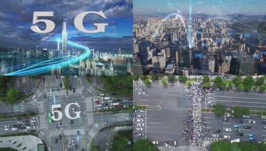 5G科技城市高清AE视频素材下载
