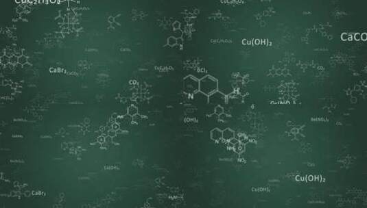 化学方程式概念高清在线视频素材下载