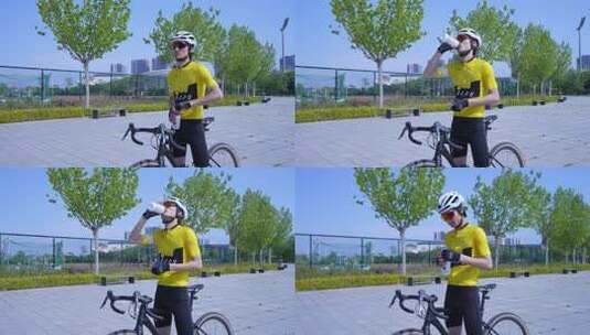 户外骑行 自行车高清在线视频素材下载
