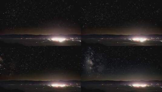 星星夜空时间流逝高清在线视频素材下载