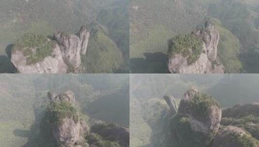 浙江的香格里拉-公盂岩 大自然的鬼斧神工高清在线视频素材下载
