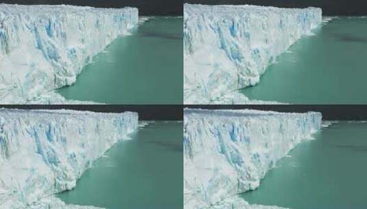 北极冰川航拍高清在线视频素材下载