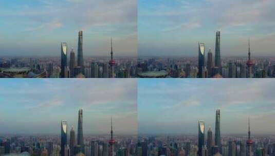 上海城市风光白天高清在线视频素材下载