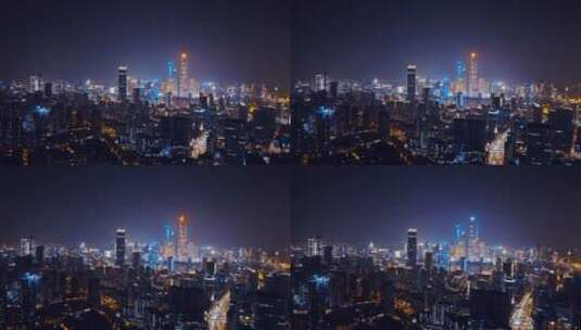 上海魔都夜景高清在线视频素材下载