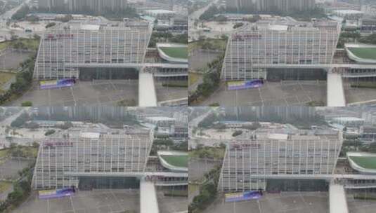 航拍东莞城市宣传片地标建筑高清在线视频素材下载