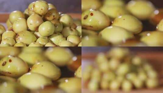 【镜头合集】青枣生枣没成熟的冬枣高清在线视频素材下载