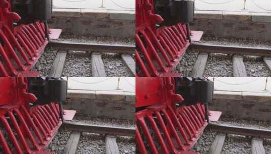 蒸汽火车煤油火车老火车头高清在线视频素材下载